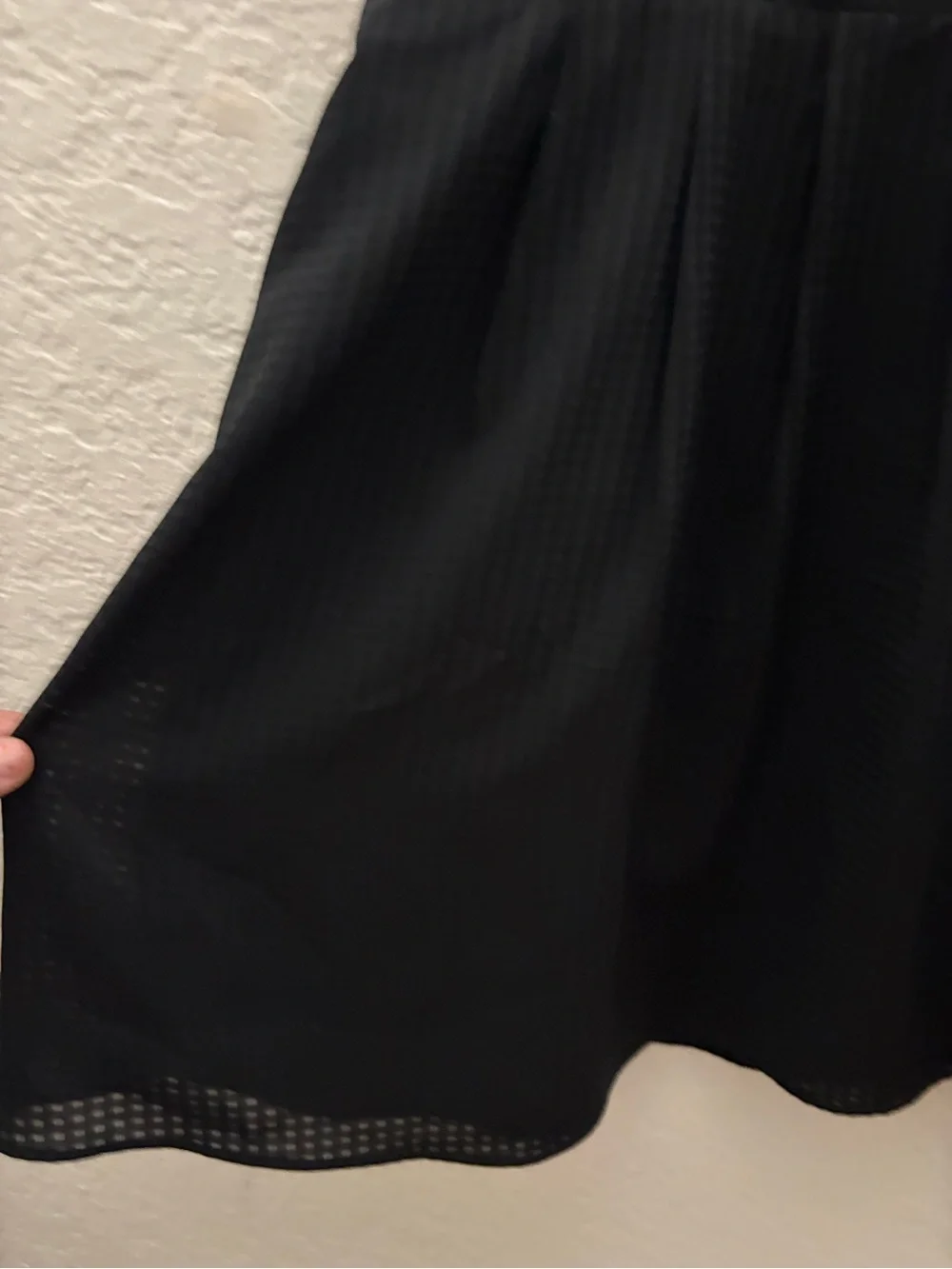 a new day Black Circle Skirt